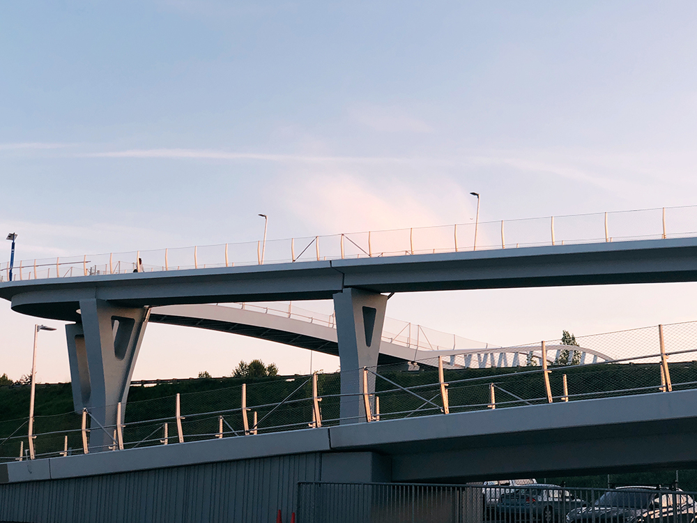 Evening on the freeway